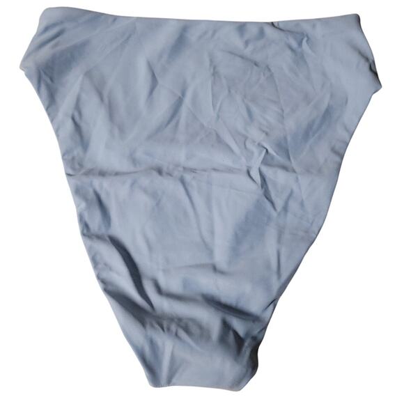 NWT J.Crew Hight Rise Bikini Bottom Vacation Summer Beach Pastel Blue Size XS - Picture 2 of 6